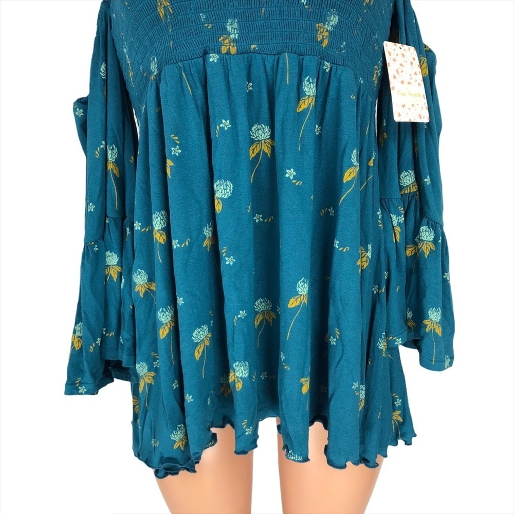 Free People Lana Tunic In Mermaid Combo - Picture 6 of 15